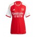Cheap Arsenal Martin Odegaard #8 Home Football Shirt Women 2023-24 Short Sleeve